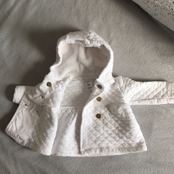 Carter's Jackets & Coats 3 For 2 Carters Baby Girl Quilted Pea C